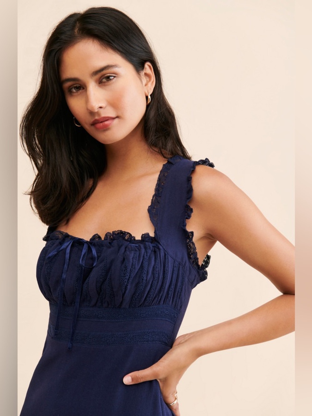 Free People Moon Eyes Midi Dress